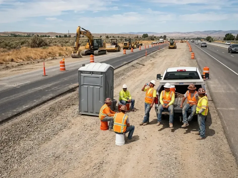highway-road-construction-crew-007 — frequently asked questions, Porta Potty and Restroom Rentals in Noroton Heights, CT
